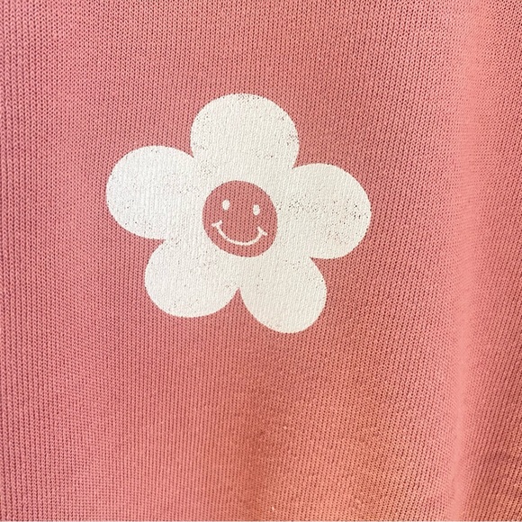 Bella + Canvas Fleece Collection GOOD VIBES Crewneck Sweatshirt Sweater - Picture 2 of 6